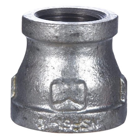 Tinkertools 511-364BG Galvanized Iron Reducing Coupling 1.25 x 0.75 in. TI2741555